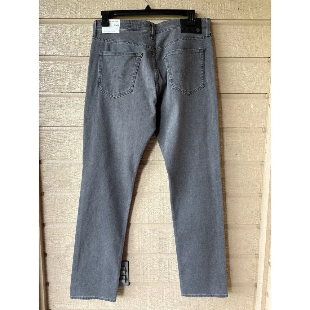AG Adriano Goldschmied men Dover Wash Everett Slim Straight Jean size 36x34 $210